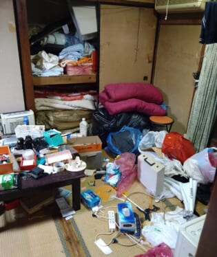 奈良県高市郡明日香村 K様の不用品回収作業前のご自宅の写真