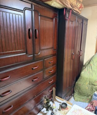 大阪府大阪市東住吉区 H様の不用品回収作業前のご自宅の写真