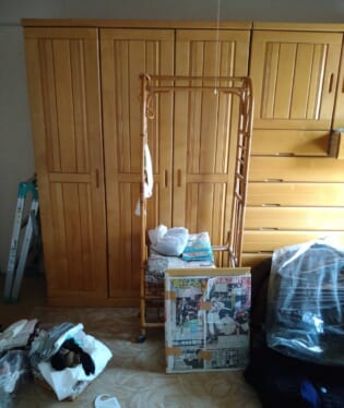 奈良県高市郡高取町 M様の不用品回収作業前のご自宅の写真