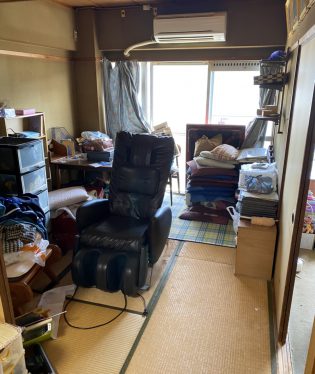 奈良県橿原市　B様の不用品回収作業前のご自宅の写真