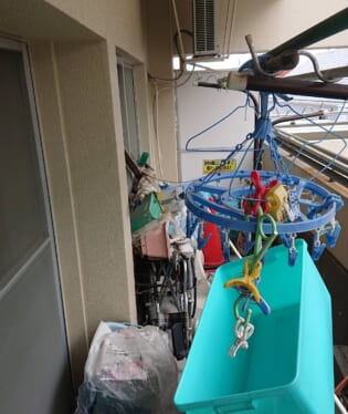 京都府京都市山科区 A様の不用品回収作業前のご自宅の写真