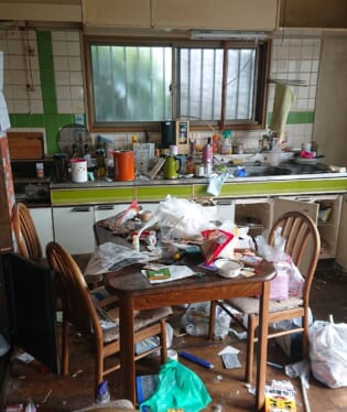 大阪府大阪市 D様の不用品回収作業前のご自宅の写真