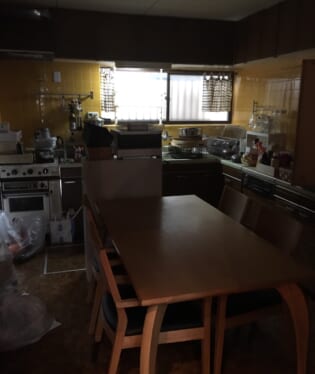 奈良県大和郡山市 F様の不用品回収作業前のご自宅の写真