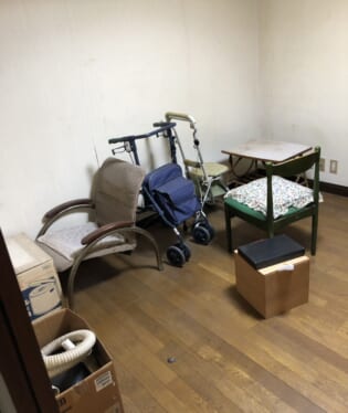 大阪府寝屋川市 N様の不用品回収作業前のご自宅の写真