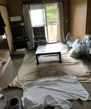 京都府京都市 S様の不用品回収作業前のご自宅の写真