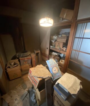 大阪府寝屋川市 U様の不用品回収作業前のご自宅の写真