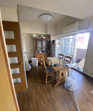 京都府京都市左京区 O様の不用品回収作業前のご自宅の写真