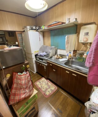 京都府京都市中京区 I様の不用品回収作業前のご自宅の写真