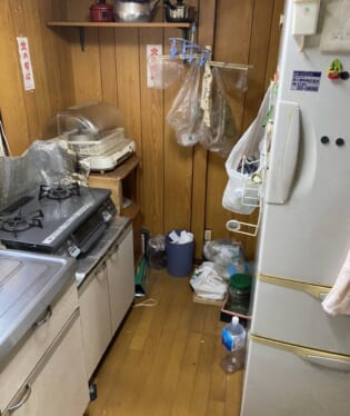 大阪府河内長野市 K様の不用品回収作業前のご自宅の写真