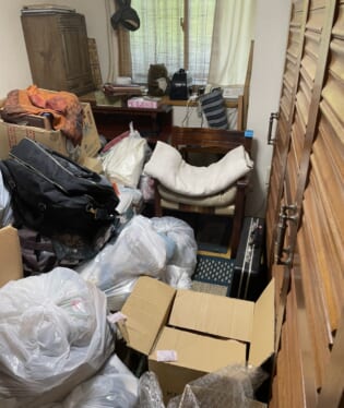 大阪府大阪市 H様の不用品回収作業前のご自宅の写真