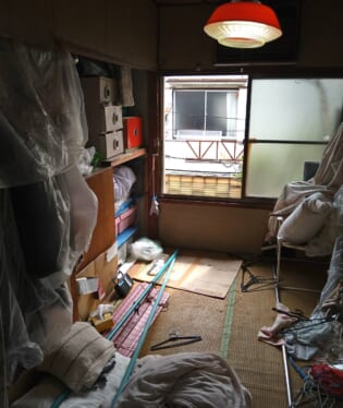 京都府木津川市 T様の不用品回収作業前のご自宅の写真