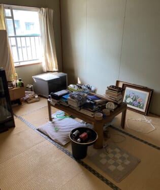 京都府八幡市 S様の不用品回収作業前のご自宅の写真