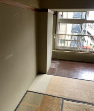 大阪府枚方市 M様の不用品回収作業後のご自宅の写真