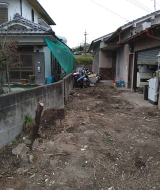 京都府京都市北区 A様の不用品回収作業後のご自宅の写真