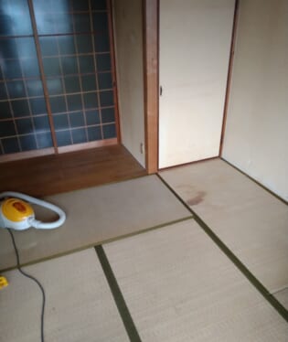 奈良県奈良市 M様の不用品回収作業後のご自宅の写真