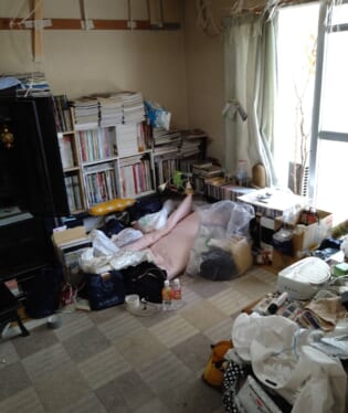 京都府京都市伏見区 K様の不用品回収作業前のご自宅の写真