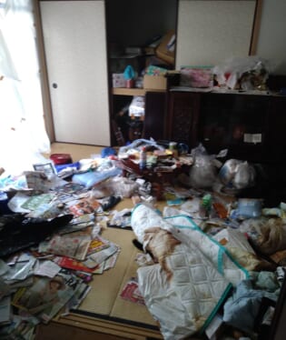 大阪府大阪市 Y様の不用品回収作業前のご自宅の写真