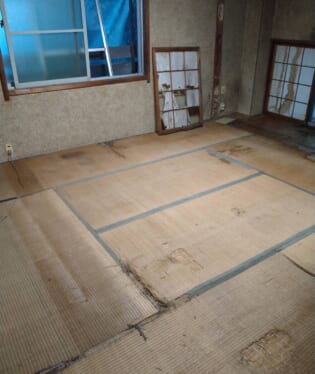  京都府京都市上京区 U様の不用品回収作業後のご自宅の写真