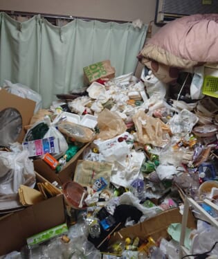 大阪 E様の不用品回収作業前のご自宅の写真