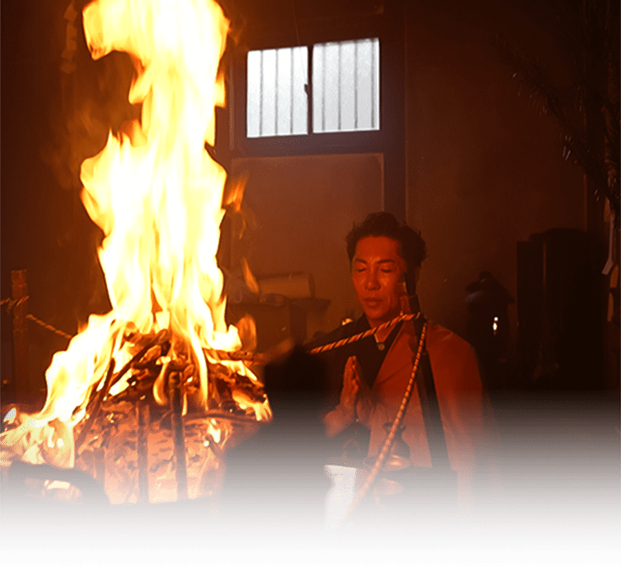僧侶による遺品整理 護摩焚き | 大阪・京都・奈良の不用品回収・粗大