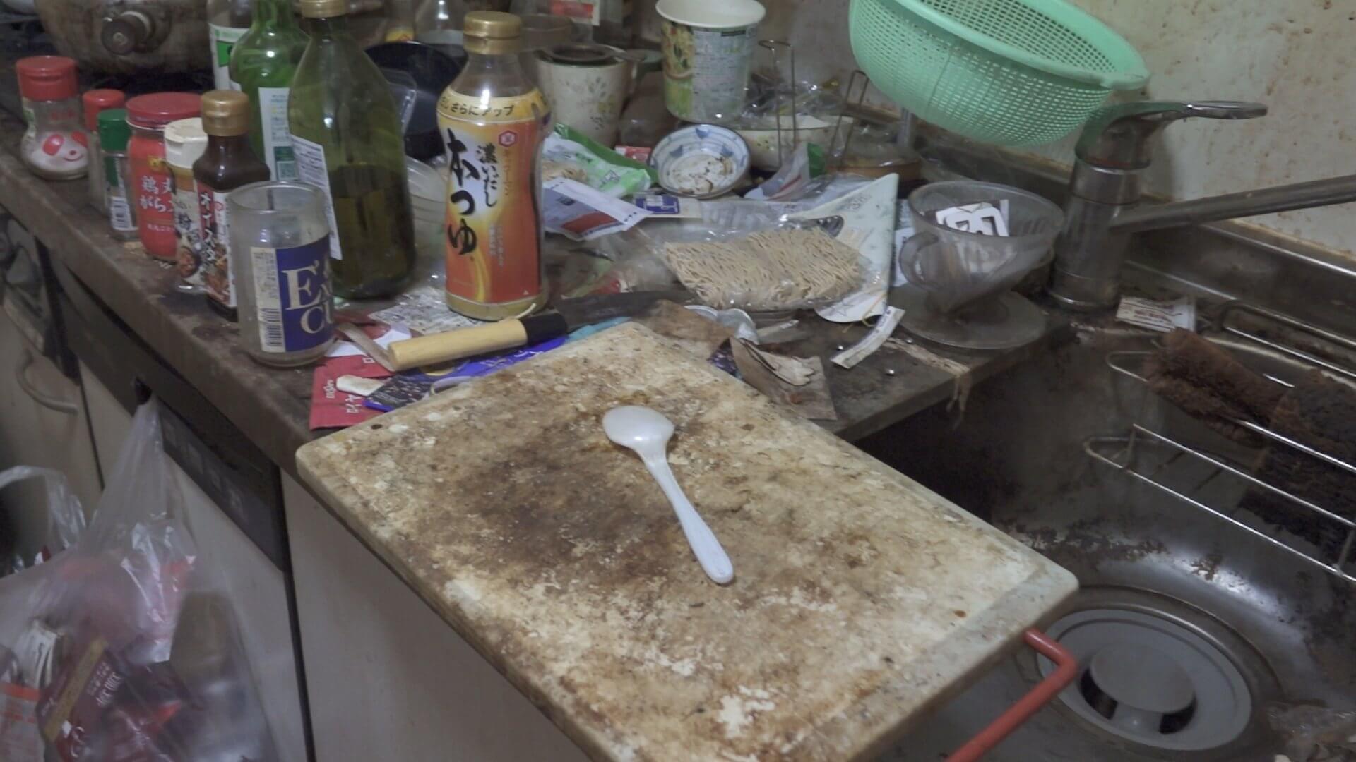 ゴミ屋敷の生活