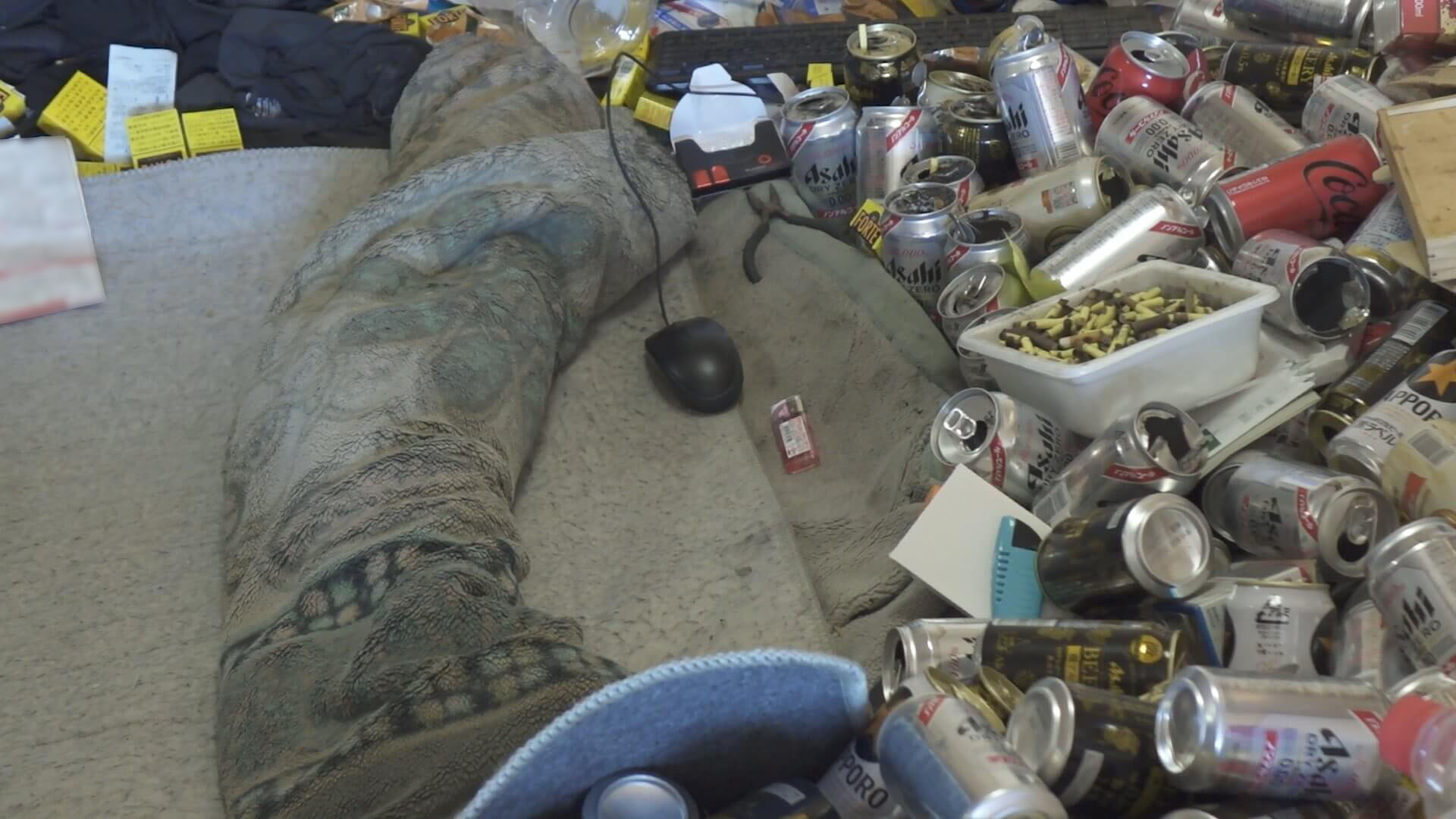 ゴミ屋敷の生活