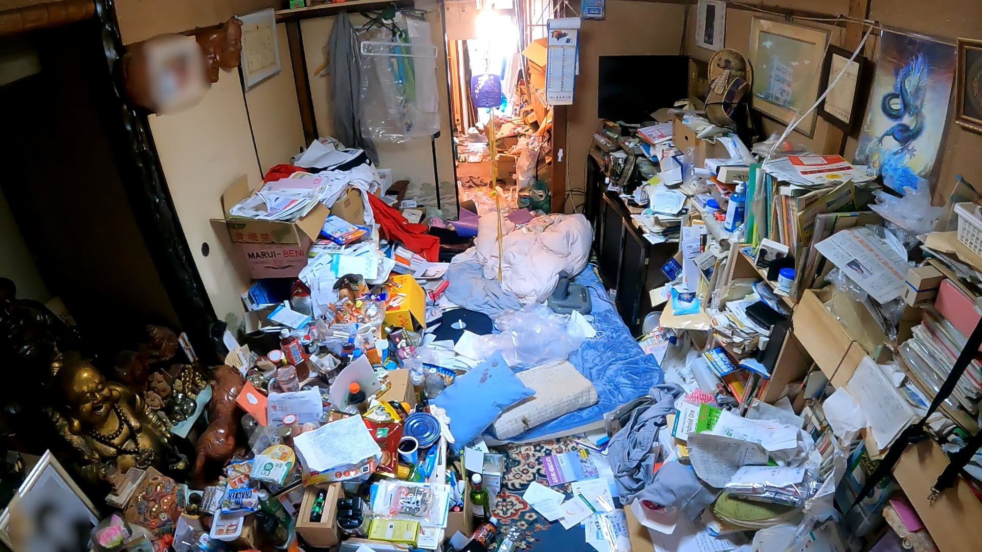 遺品整理現場の状態