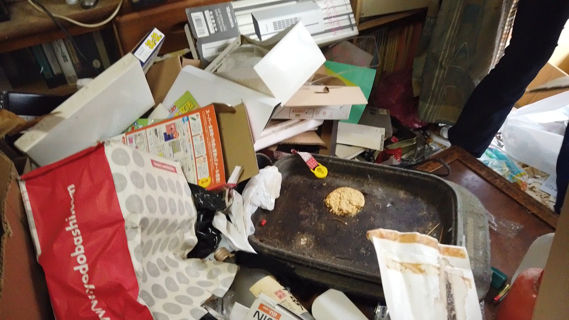3LDKゴミ屋敷片付け・生活の痕跡