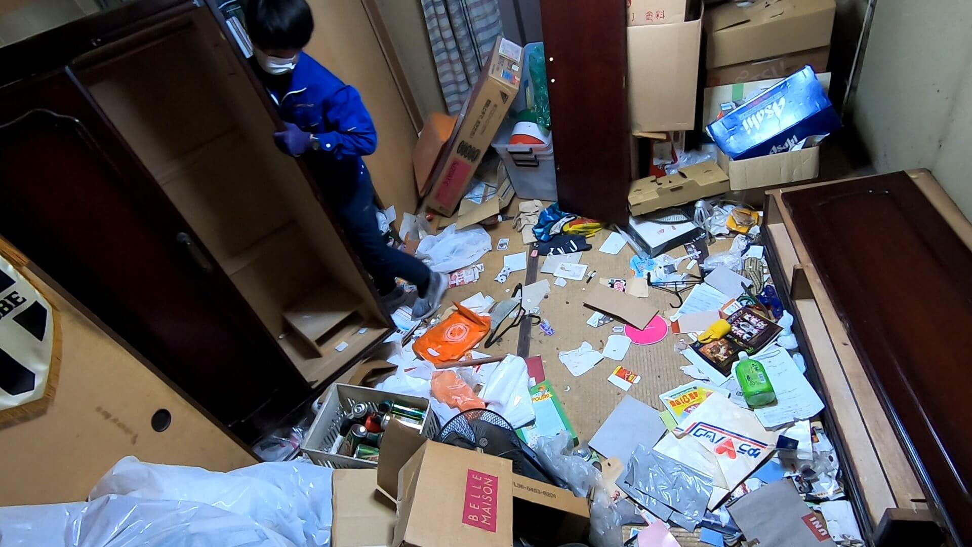 3LDKゴミ屋敷片付け・搬出