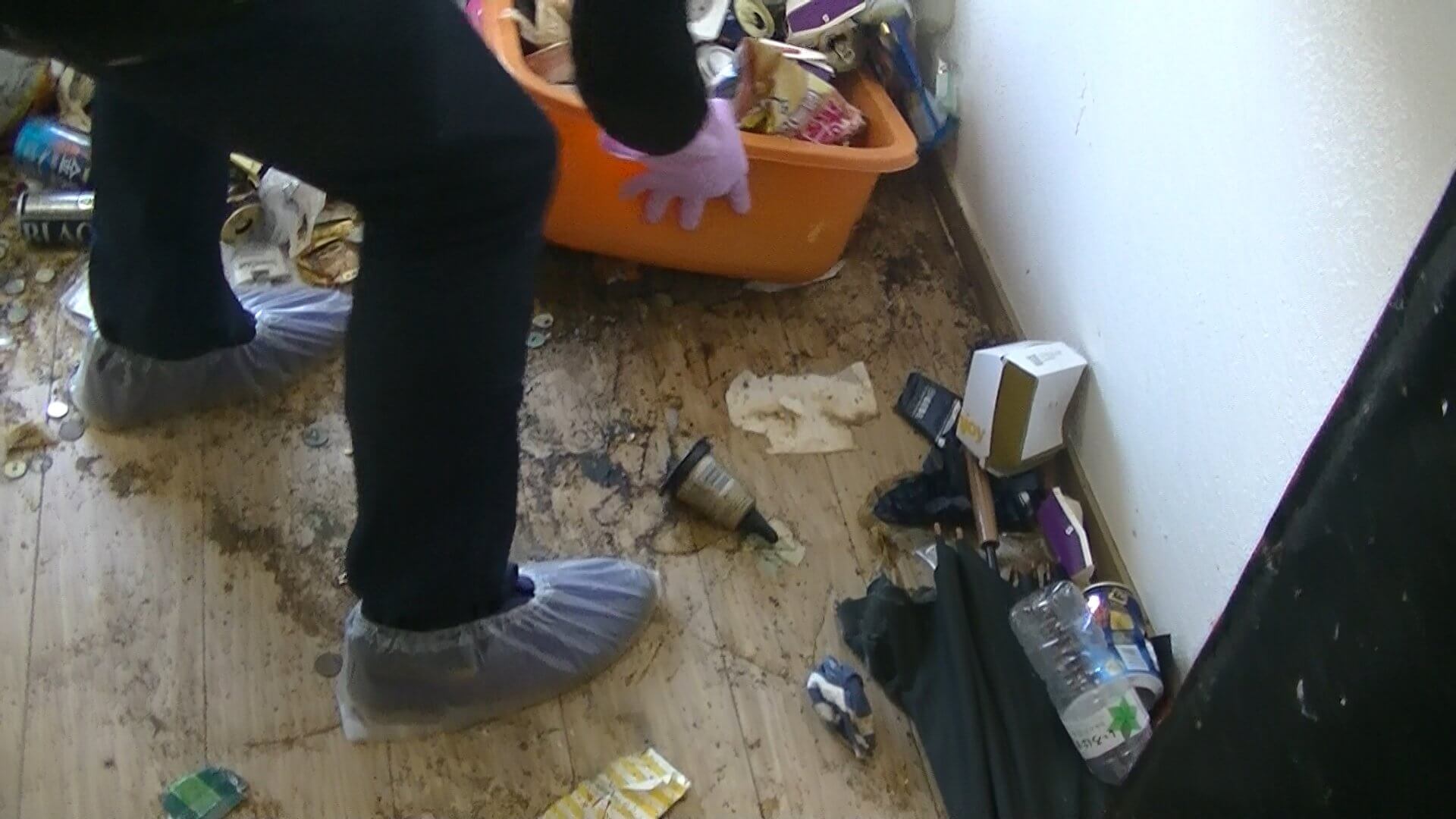 ゴミ屋敷の片付け