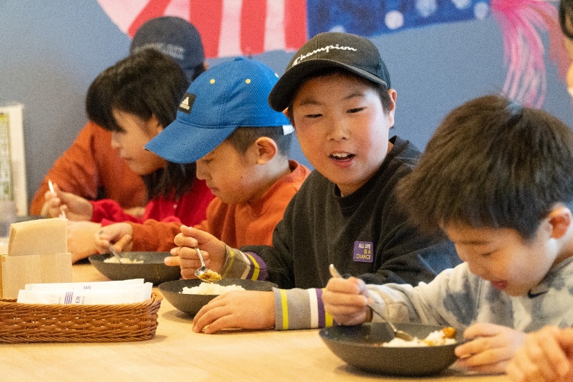 子ども食堂の様子