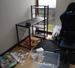 不用品回収 作業前の写真
