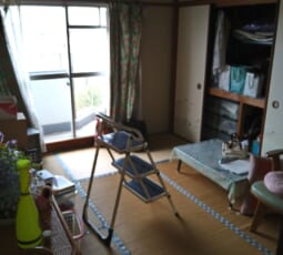 遺品整理 作業前の写真