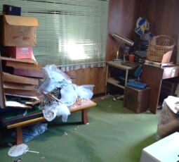 遺品整理 作業前の写真
