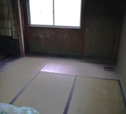 遺品整理 撤去後の写真
