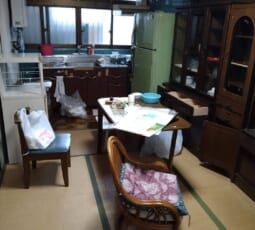 遺品整理 作業前の写真