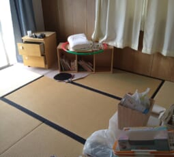 遺品整理 作業前の写真