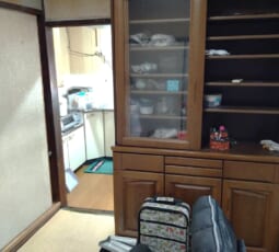 遺品整理 作業前の写真