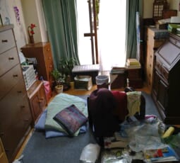 遺品整理 作業前の写真