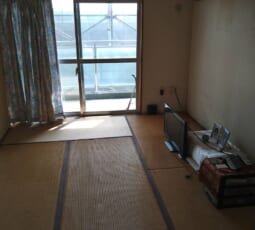 遺品整理 撤去後の写真