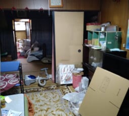 遺品整理 作業前の写真