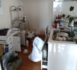 遺品整理 作業前の写真