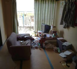 遺品整理 作業前の写真