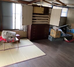 遺品整理 作業前の写真