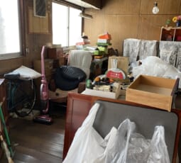 遺品整理 作業前の写真