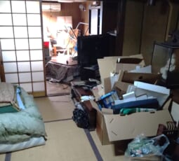 遺品整理 作業前の写真