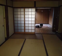 遺品整理 撤去後の写真