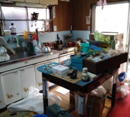 遺品整理 作業前の写真