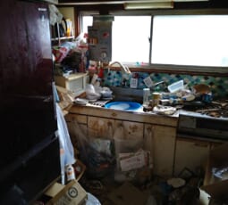 お部屋の片付け 作業前の写真