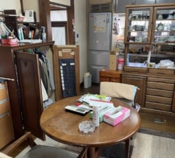 遺品整理 作業前の写真